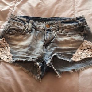 Blue jeans shorts AE